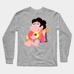 Baby Steven jamming Long Sleeve T-Shirt